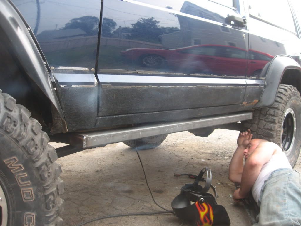 Xj Homemade Rock Sliders/nerf Bars (Build Pics) Page 5